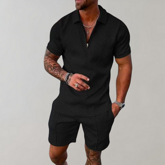 Mimi Fashion | Polo and Shorts Summer Set Men