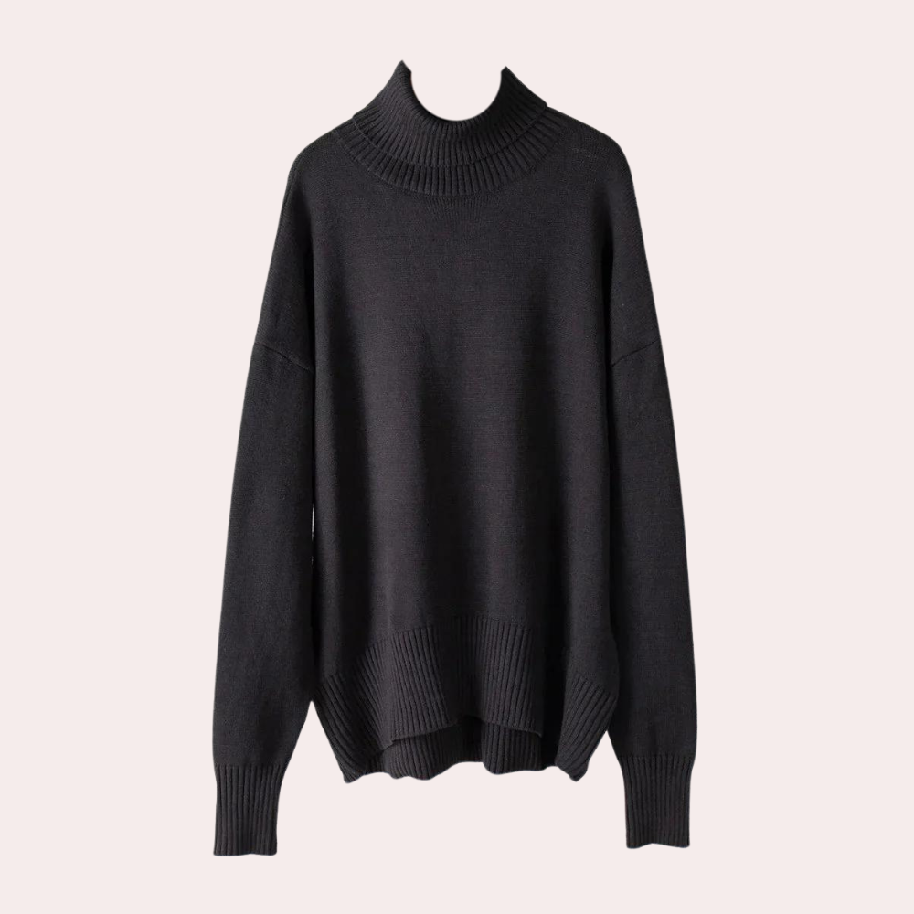 Ivyshape | Comfortable Turtleneck Sweater for Women