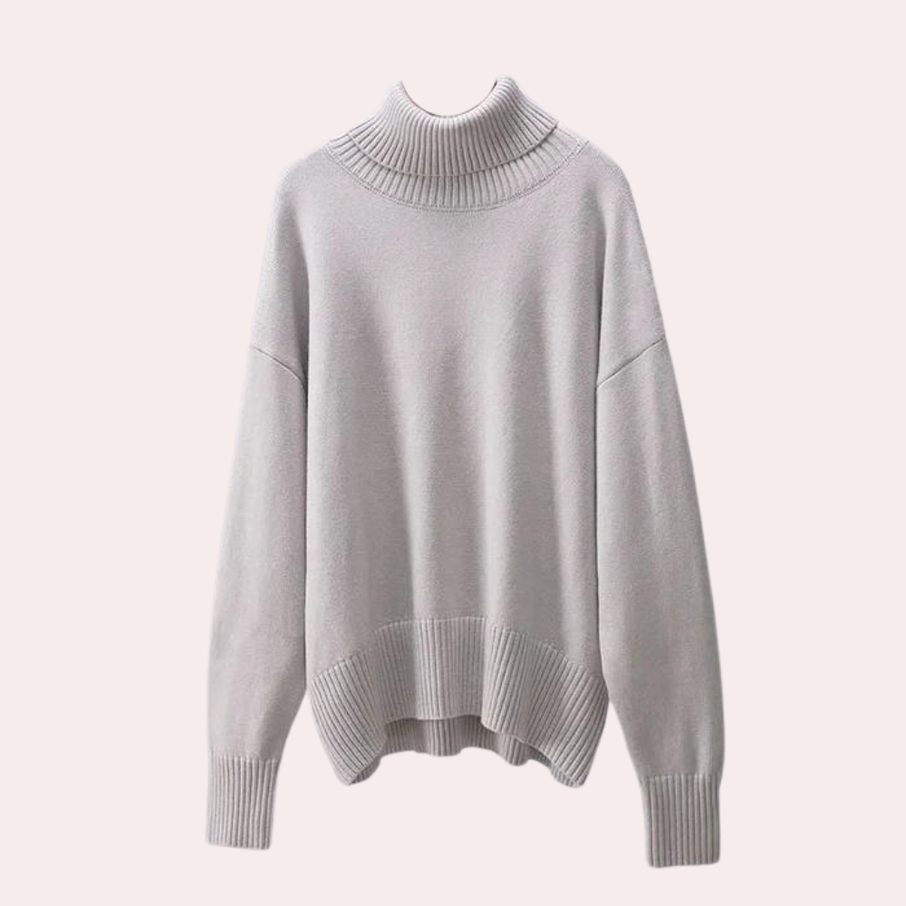 Ivyshape | Comfortable Turtleneck Sweater for Women