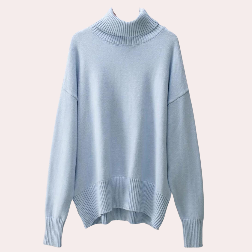 Ivyshape | Comfortable Turtleneck Sweater for Women