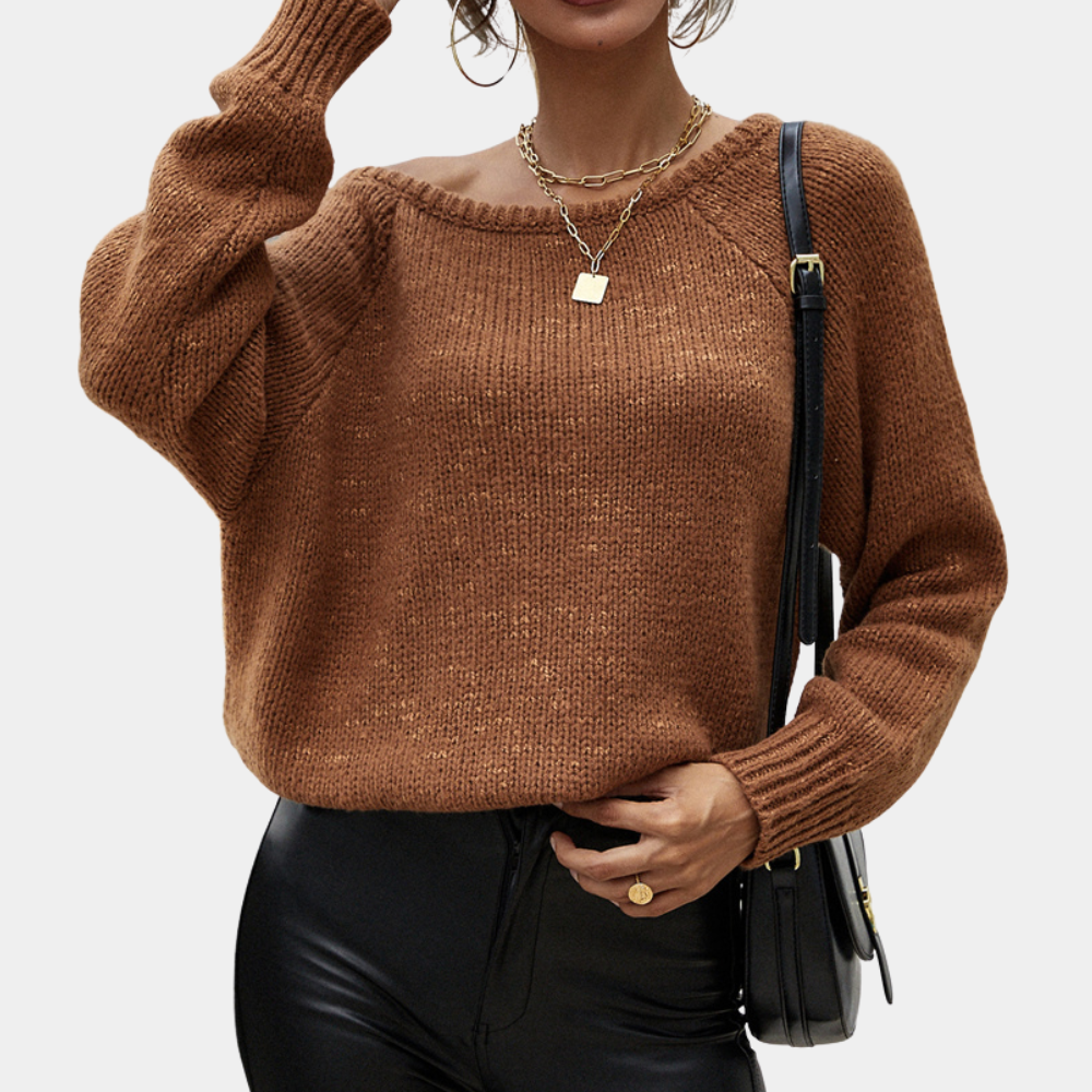 Ivyshape | Warm Knitted Women's Sweater