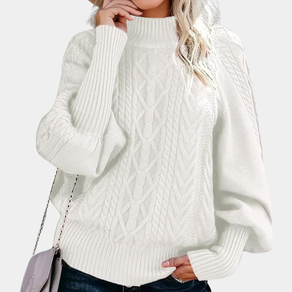 Ivyshape | Knitted Winter Sweater for Women