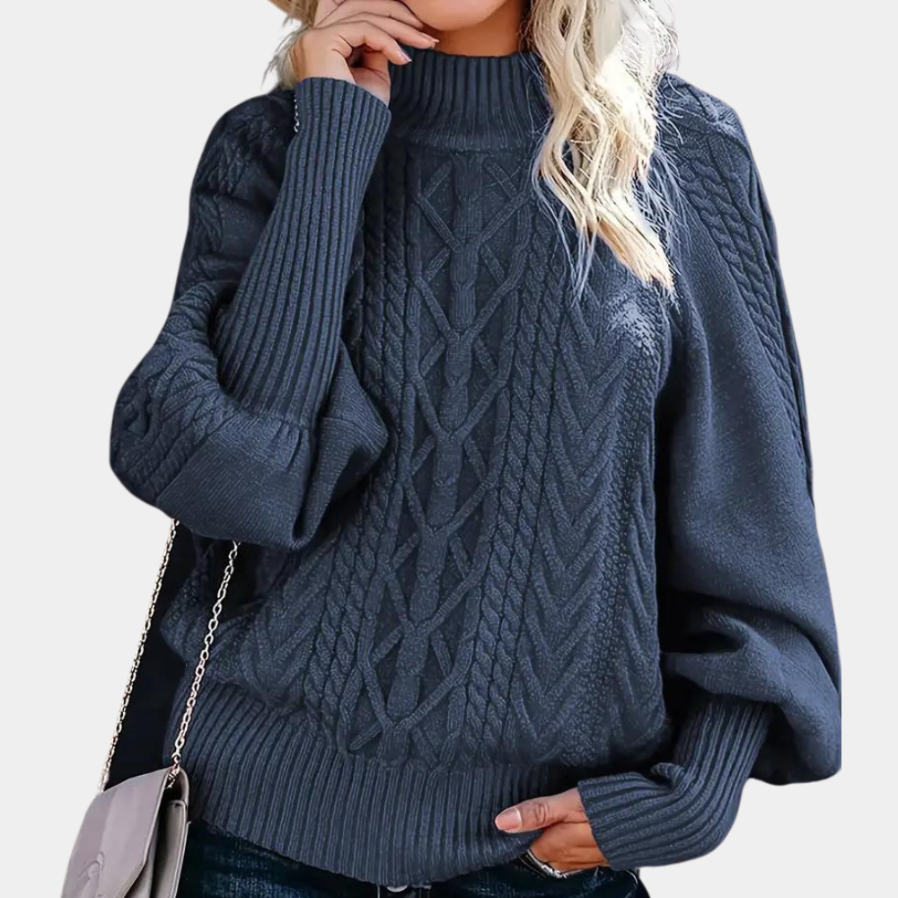 Ivyshape | Knitted Winter Sweater for Women