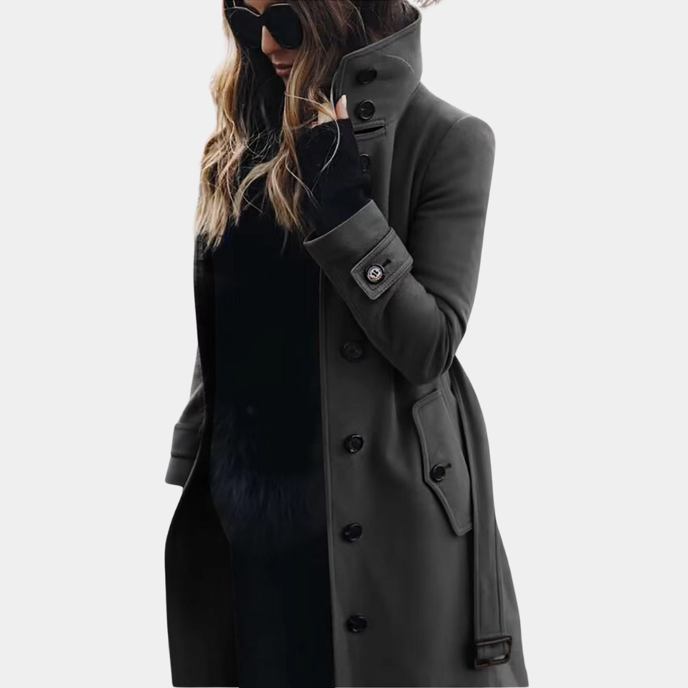 Ivyshape | Stylish Waterproof Women's Trenchcoat