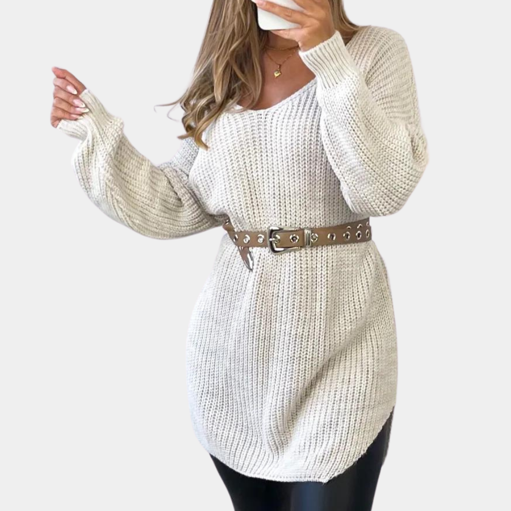 Ivyshape | Knitted Women's Sweater