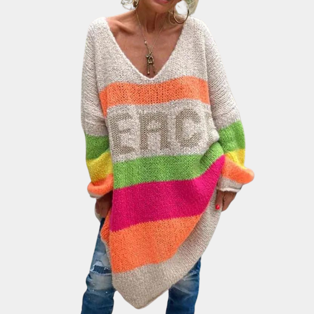 Ivyshape | Comfortable Colorful Women's Sweater