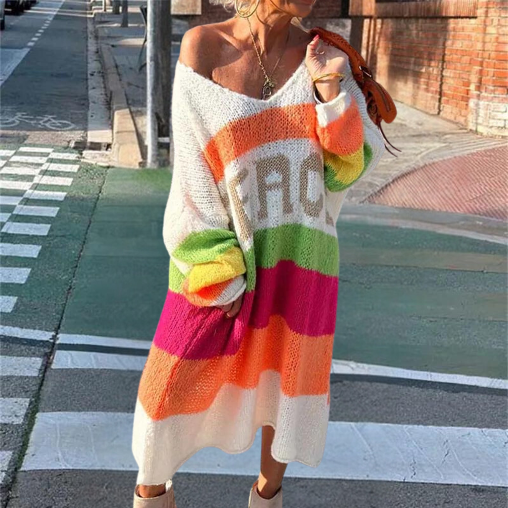 Ivyshape | Comfortable Colorful Women's Sweater