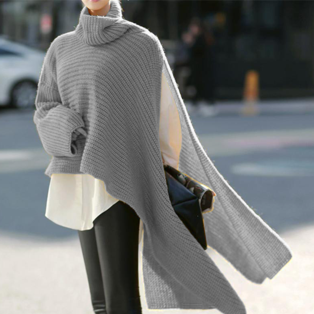 Ivyshape | Trendy Asymmetrical Sweater for Women