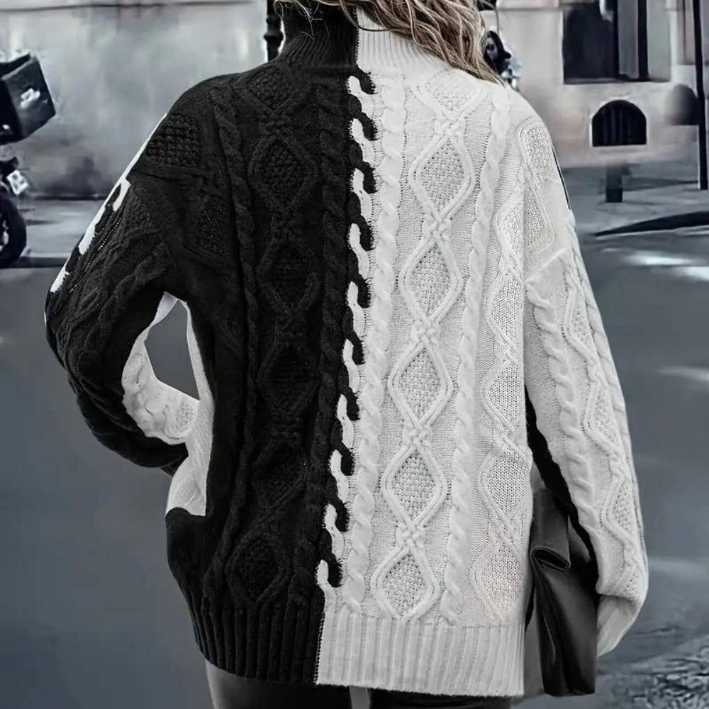 Ivyshape | Trendy And Elegant Turtleneck Sweater for Women