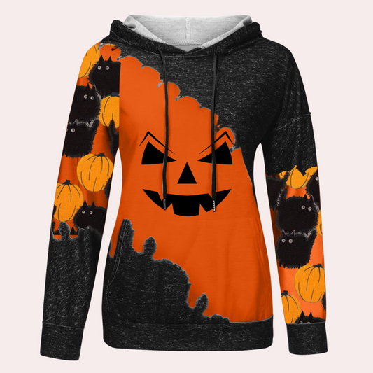 Ivyshape | Pullover for Halloween