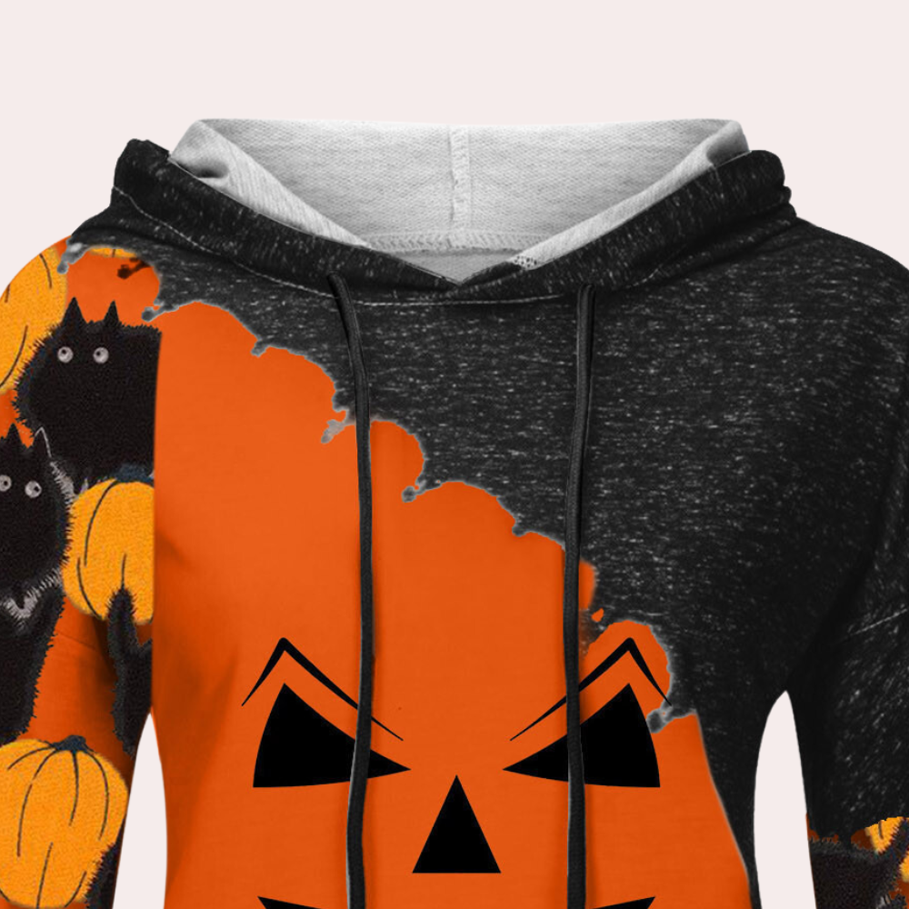 Ivyshape | Pullover for Halloween