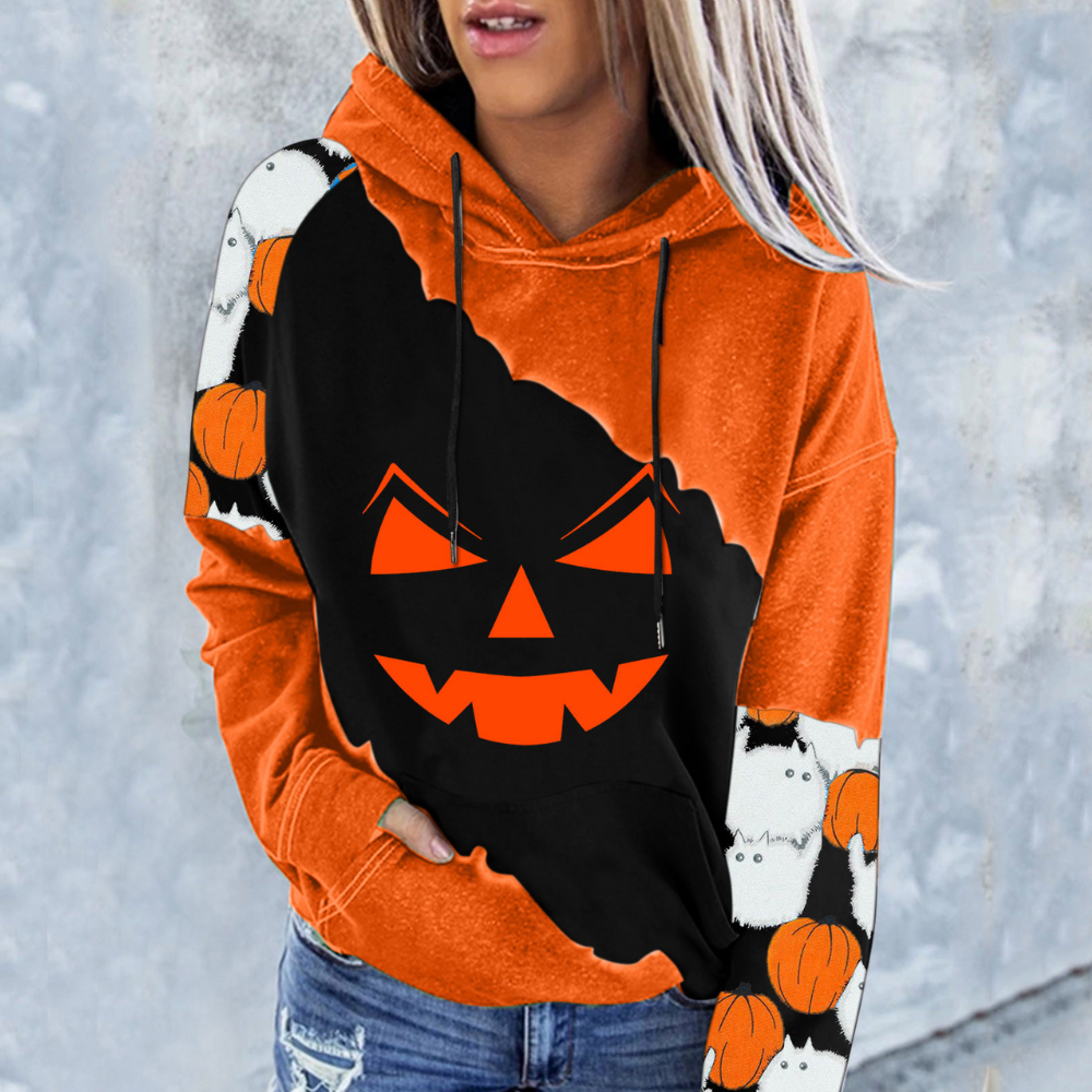 Ivyshape | Pullover for Halloween