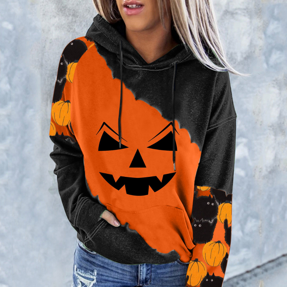 Ivyshape | Pullover for Halloween