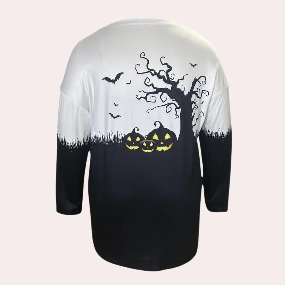 Ivyshape | Warm Halloween Sweatshirt for Women