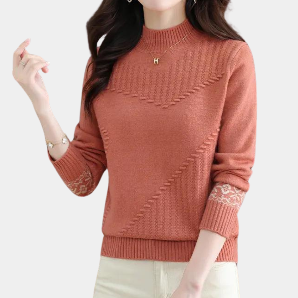 Ivyshape | Warm Knitted Sweater for Women