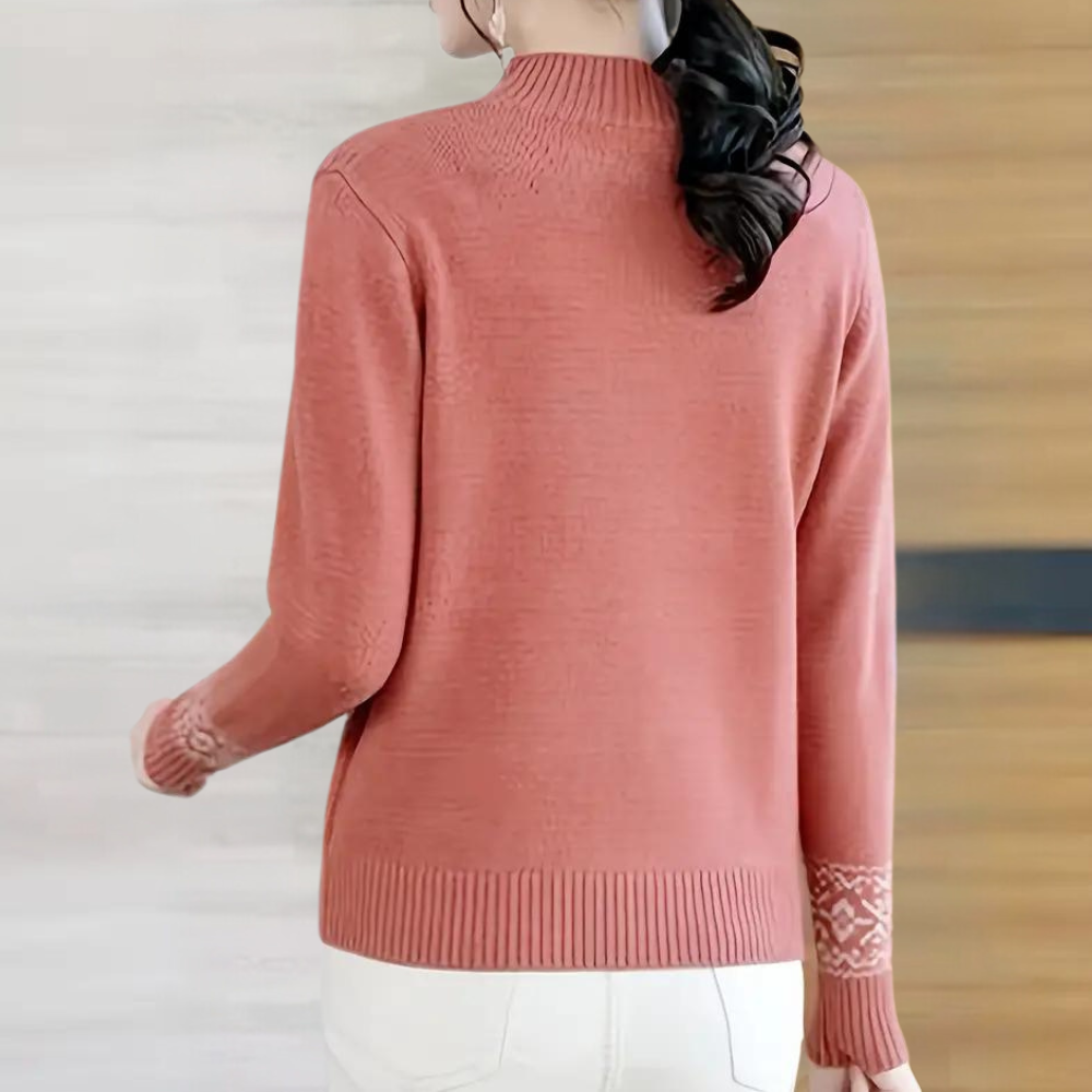 Ivyshape | Warm Knitted Sweater for Women