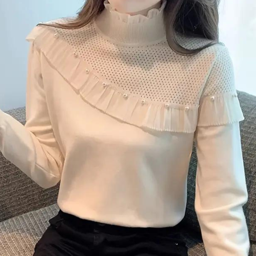 Ivyshape | Women's Stylish Sweater With Beads