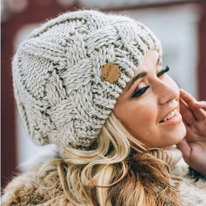 Soft and fashionable knitted beanie