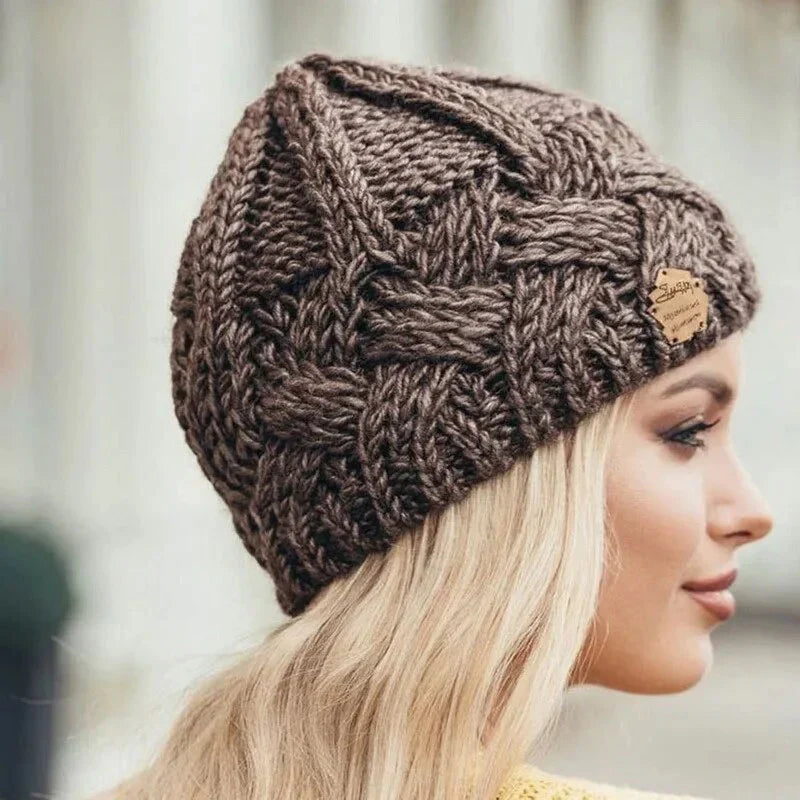 Soft and fashionable knitted beanie