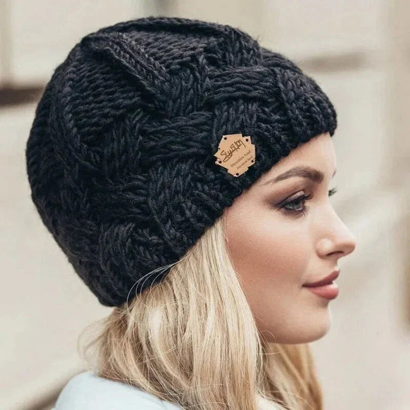 Soft and fashionable knitted beanie