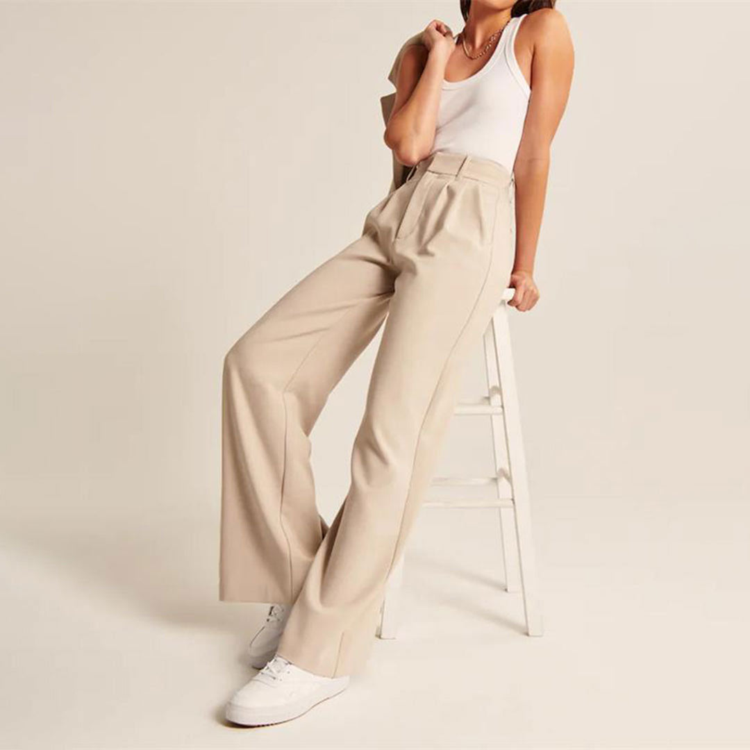 Ivyshape | Pants With High Waist