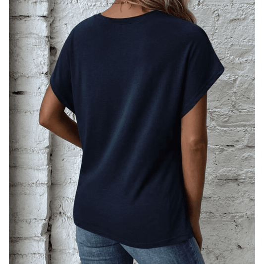 Ivyshape | Women's Stylish Blouse Blue