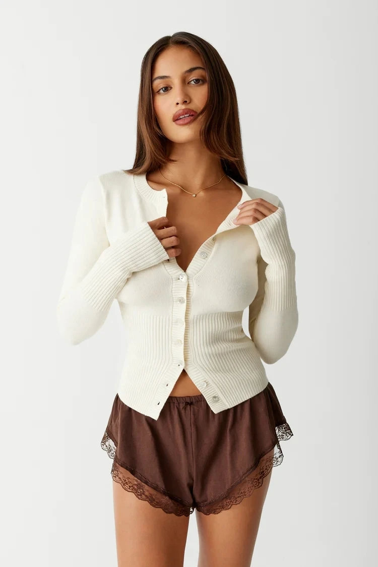 Ivyshape | Ivory Cardigan