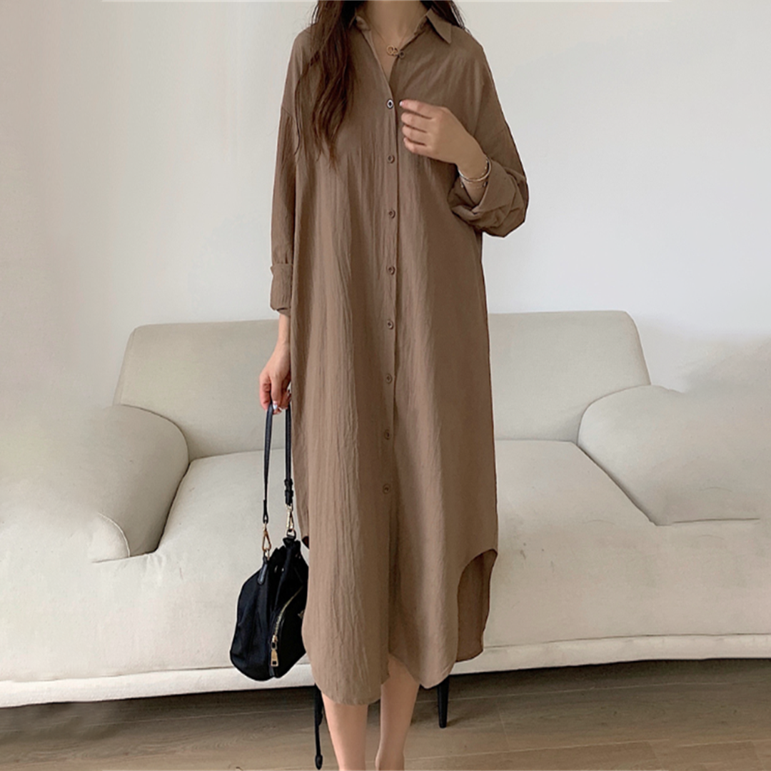 Summer Maxi Dress with Long Sleeves | Perfect for Casual Days