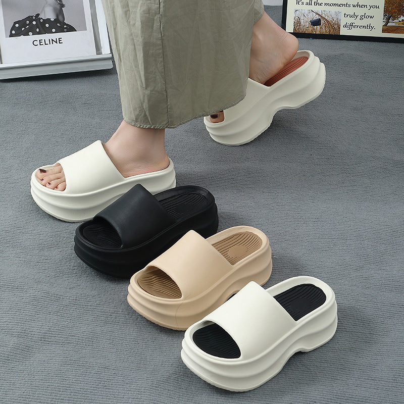 Chic Cloud Soft Platform Sandals for Women