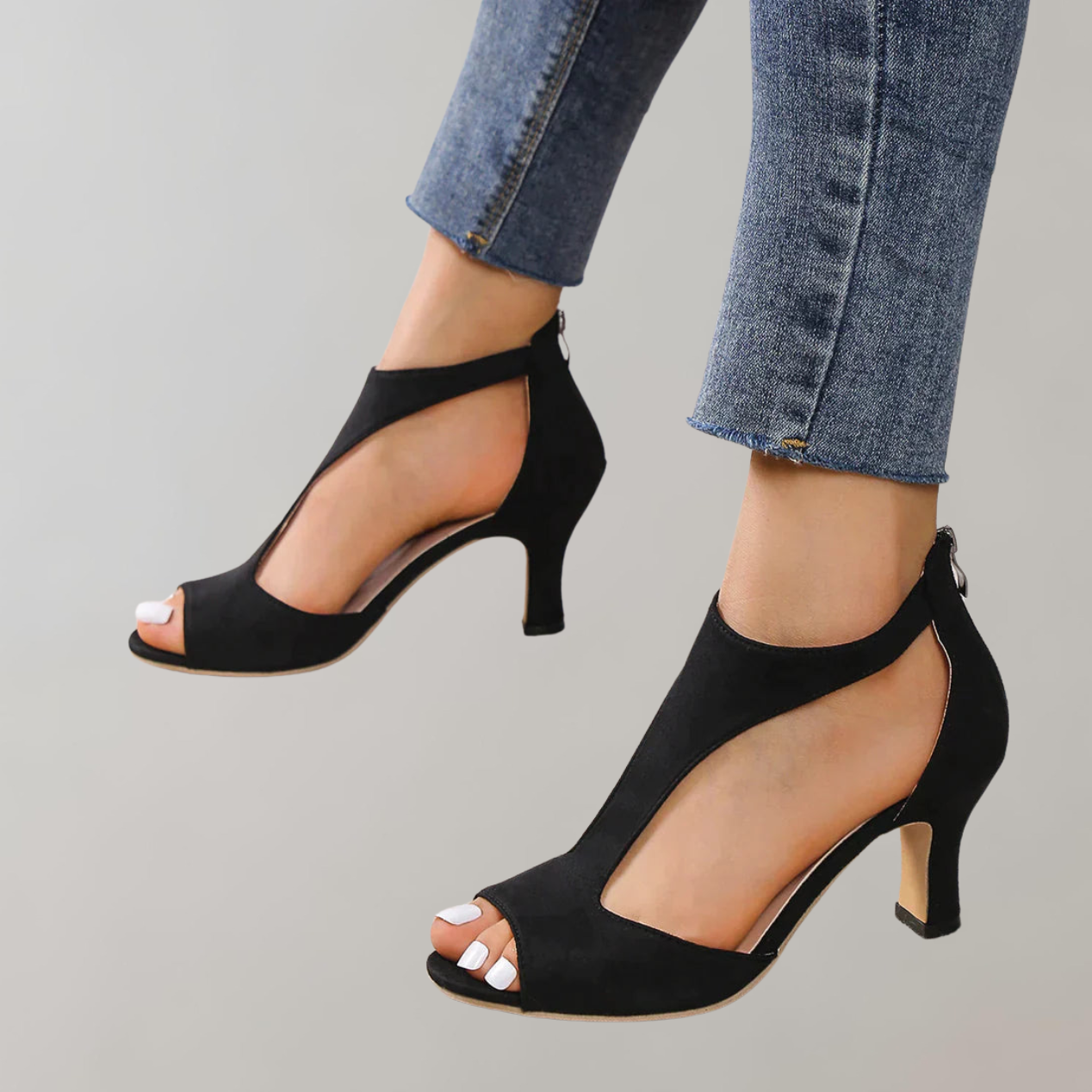 Ivyshape | Orthopedic Sandals with Heel Sandals with Slide Women