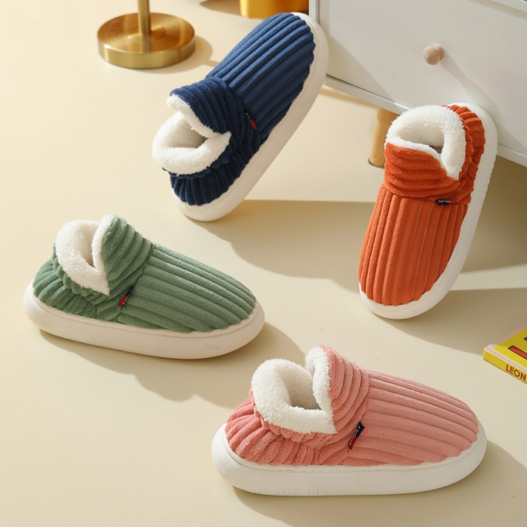 Ivyshape | Warm Fleece Slippers for The Winter