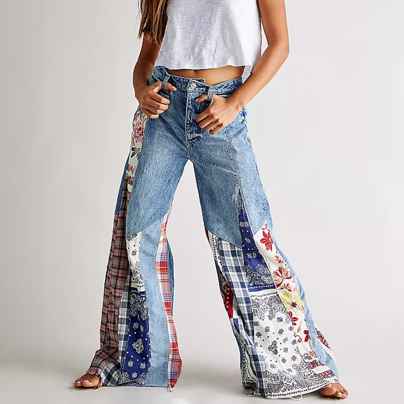 Ivyshape | Wide Jeans