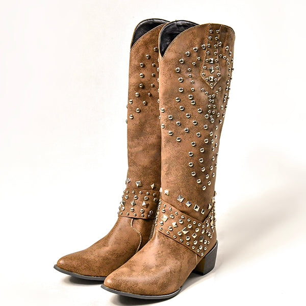 IvyShape | Cowboy boots with heels
