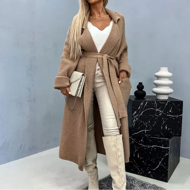 Ivyshape | Longer Coat for Women