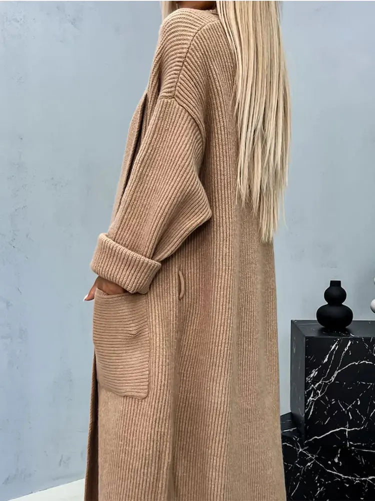 Ivyshape | Longer Coat for Women