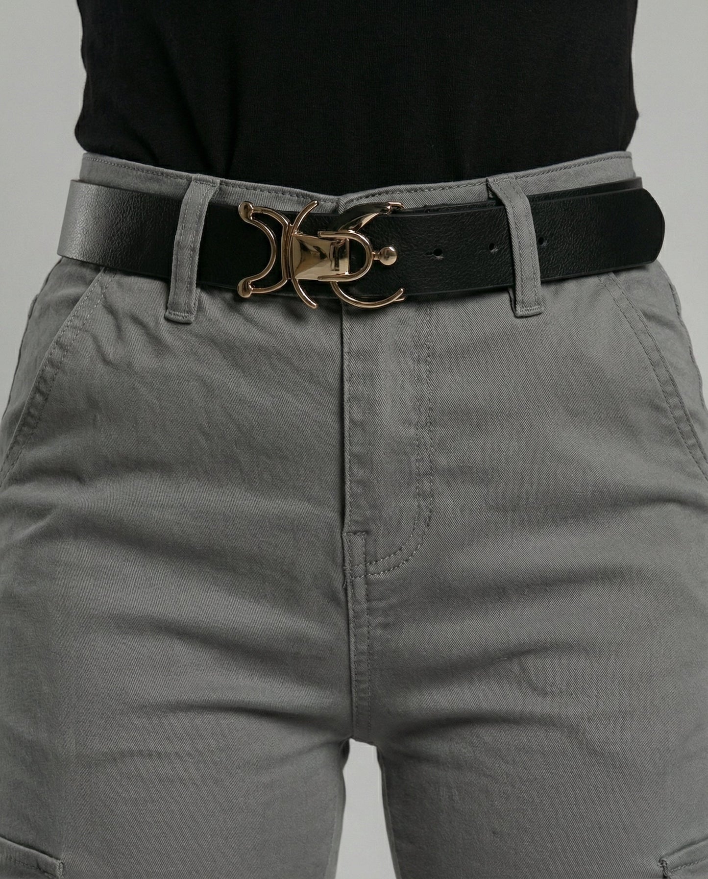 cargo jeans with utility pockets and relaxed comfortable fit