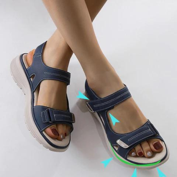 Beige Sports Sandals for Women