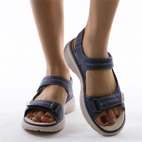 Beige Sports Sandals for Women