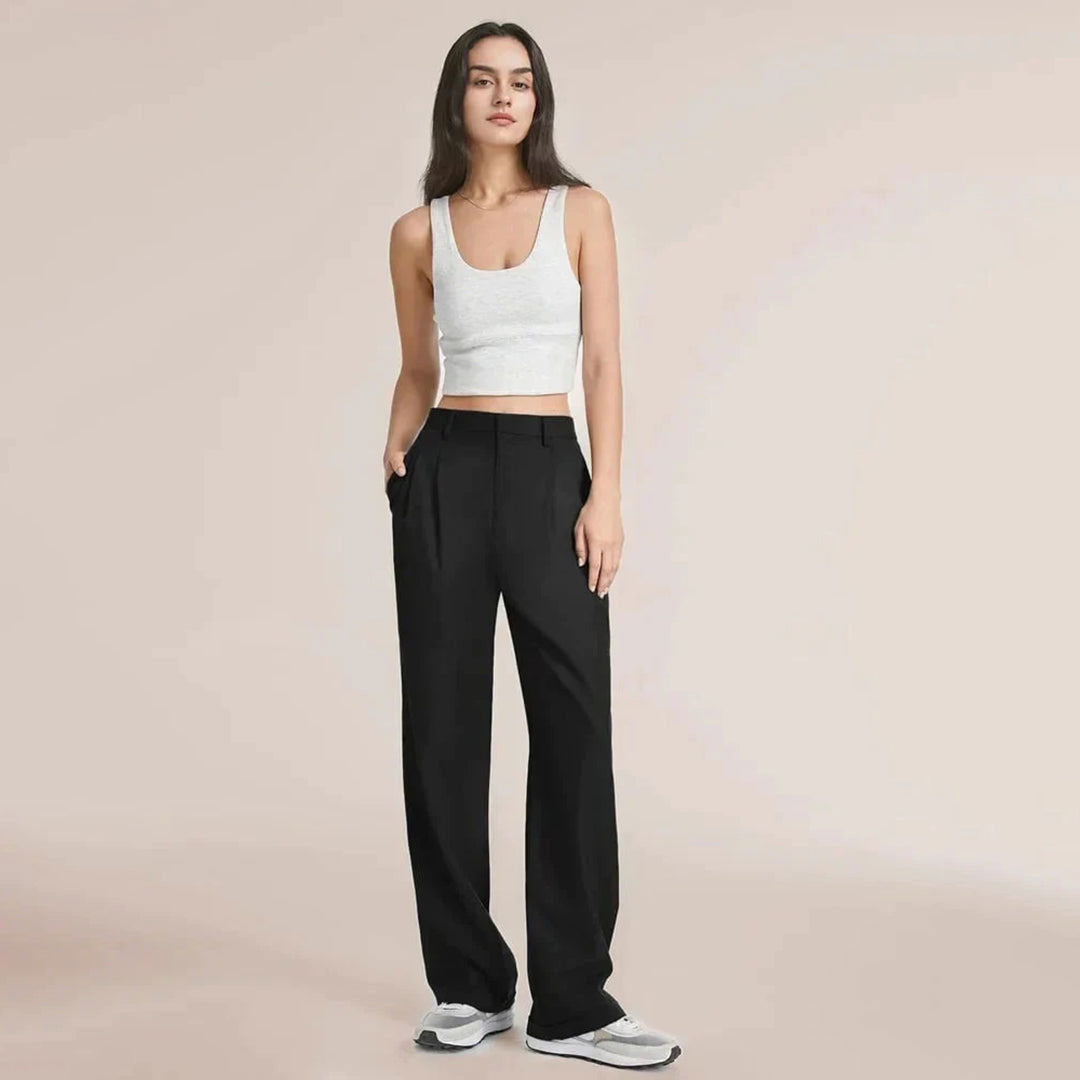 Ivyshape | Pants With High Waist