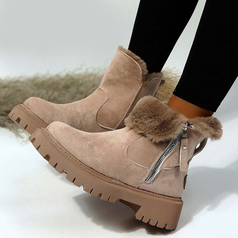 Ivyshape | Faux Fur Boots