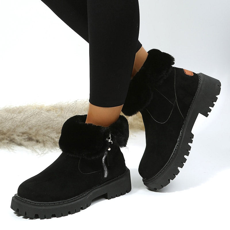 Ivyshape | Faux Fur Boots