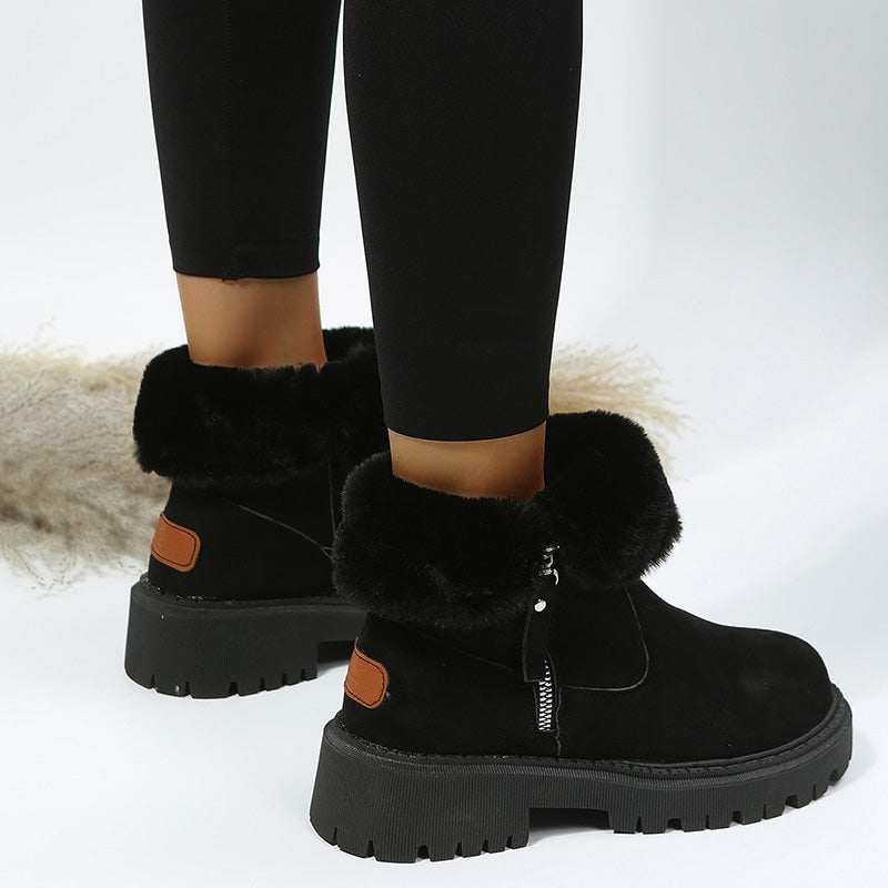 Ivyshape | Faux Fur Boots