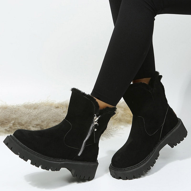 Ivyshape | Faux Fur Boots