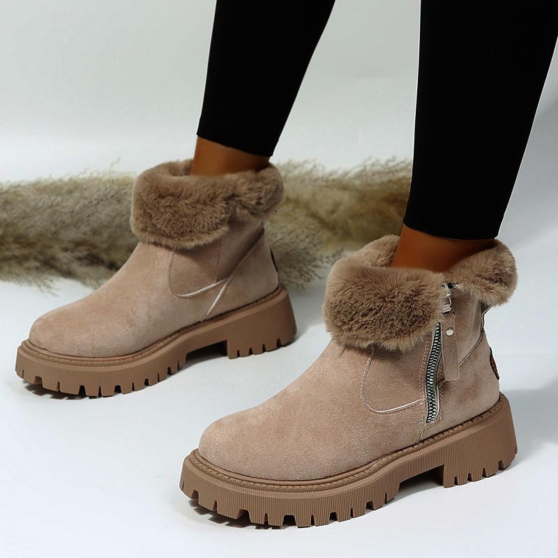 Ivyshape | Faux Fur Boots