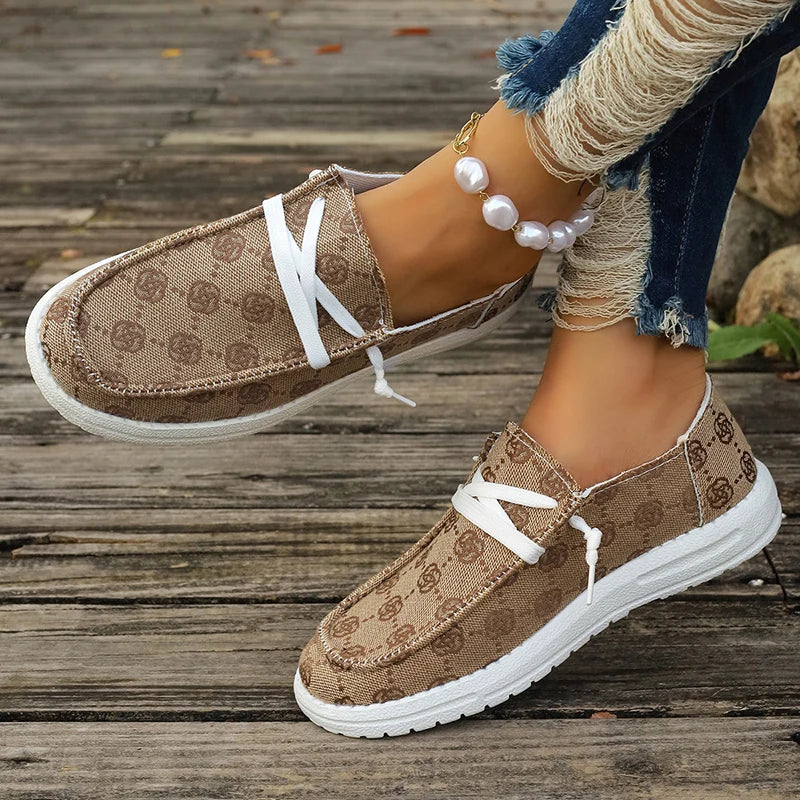 Stylish Embroidered Flat Shoes for Women