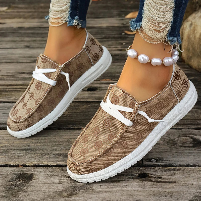 Stylish Embroidered Flat Shoes for Women