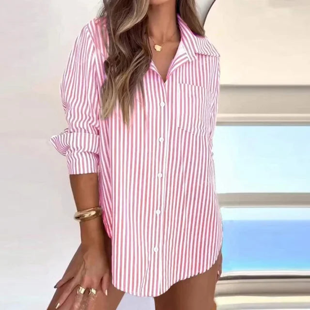 Trendy Striped Blouse for Women