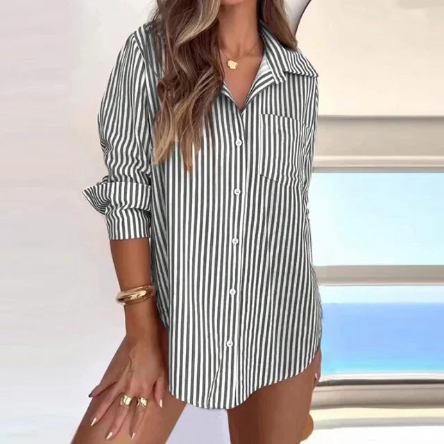 Trendy Striped Blouse for Women