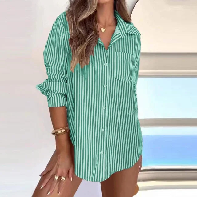 Trendy Striped Blouse for Women