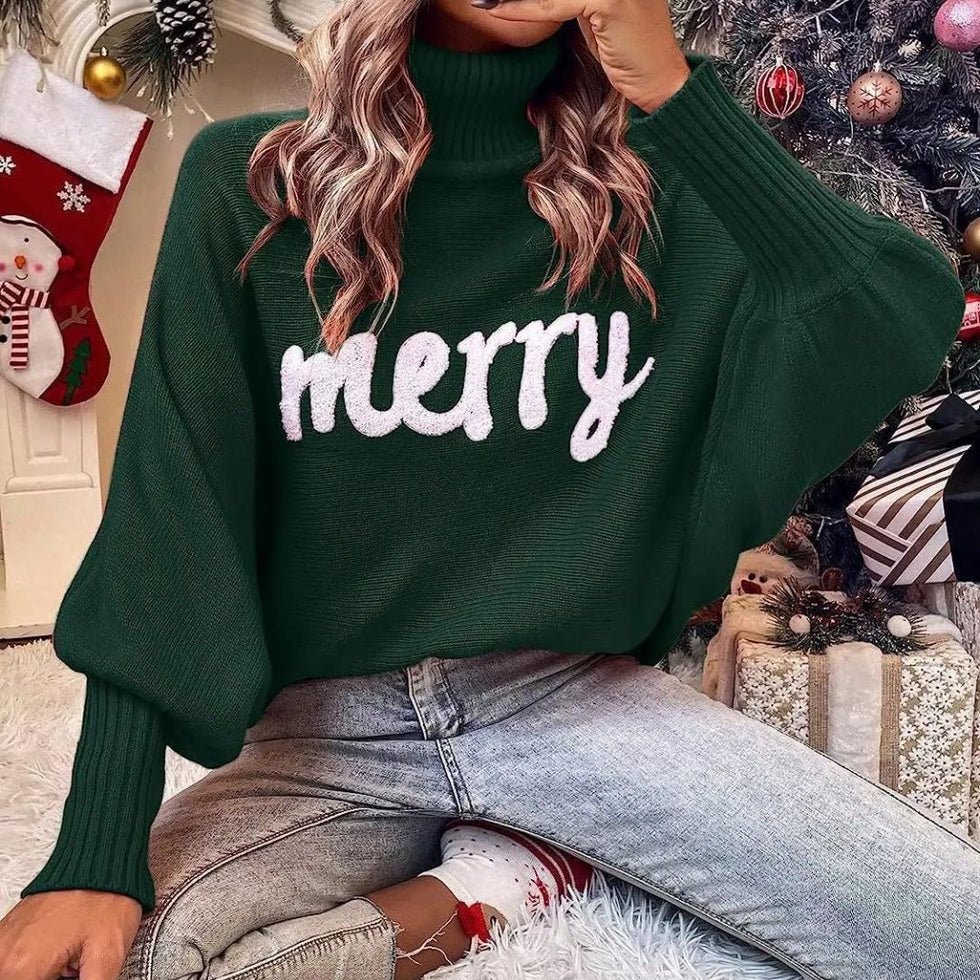 Ivyshape | Merry Turtleneck Sweater